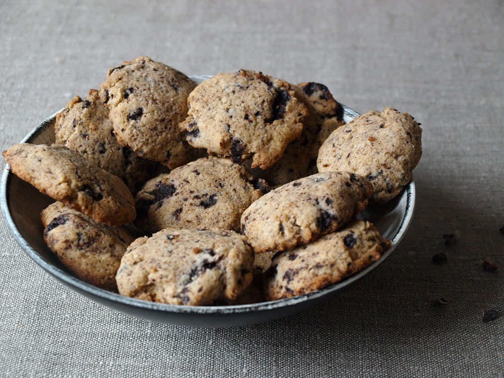 Cookies mit selbstgemachter Schokolade | Freiknuspern