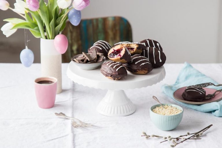 Glutenfreie &amp; vegane Biskuiteier | Freiknuspern