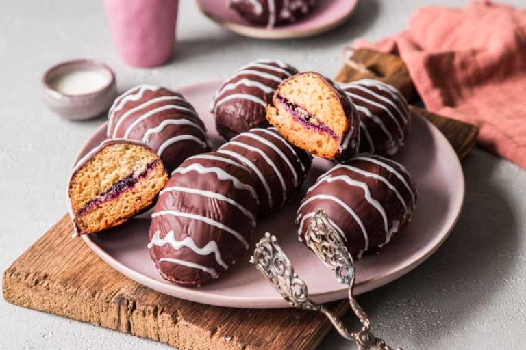 Glutenfreie und vegane leckere Biskuiteier