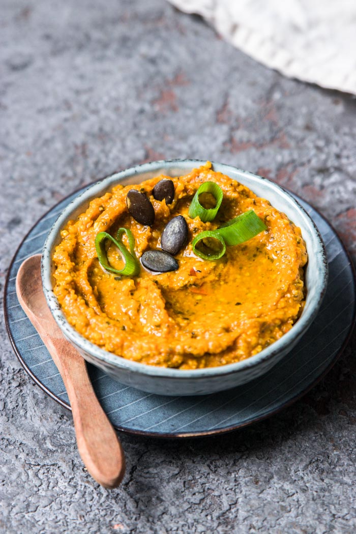 Glutenfreies und veganes Kürbis-Pesto